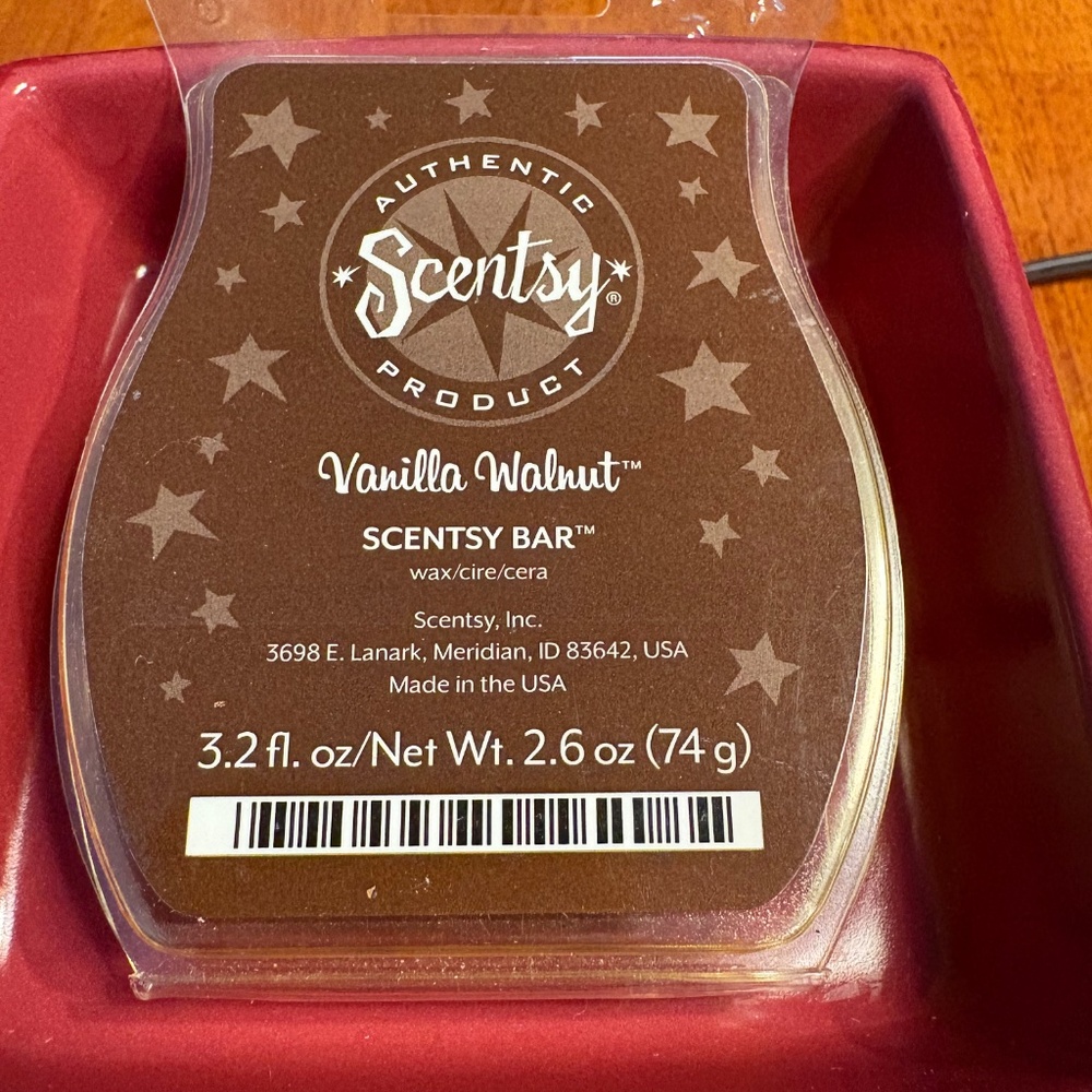 Scentsy Wax Warmer Electric Retired Liberty Patriotic Tin Stars - Picture 15 of 15